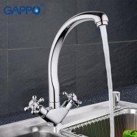 Смеситель для кухни Gappo G4145, хром купить в интернет-магазине Азбука Сантехники