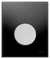 Кнопка смыва TECE Loop Urinal 9242655 черное стекло, кнопка — хром матовый купить в интернет-магазине Азбука Сантехники