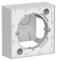 Schneider Electric AtlasDesign Белый Коробка для наружного монтажа купить в интернет-магазине Азбука Сантехники