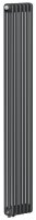 Радиатор стальной трубчатый RIFAR TUBOG VENTIL 3180-06-DV1, с нижним подключением, цвет-Титан матовый купить в интернет-магазине Азбука Сантехники