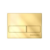 Кнопка Berges для инсталляции NOVUM L9, золото глянец купить в интернет-магазине Азбука Сантехники