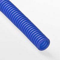 Гофра для трубы Ø 25 мм синяя (50 метров) купить в интернет-магазине Азбука Сантехники