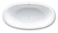 Стальная ванна Kaldewei Ellipso Duo Oval 232 с покрытием Easy-Clean овальная, 190 см купить в интернет-магазине Азбука Сантехники