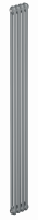 Радиатор стальной трубчатый RIFAR TUBOG VENTIL 2180-04-DV1, с нижним подключением, цвет-Титан матовый купить в интернет-магазине Азбука Сантехники