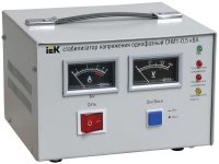 Стабилизатор напряжения IEK СНИ1 электромеханический 2кВА 9А, входное напряжение 160-250В купить в интернет-магазине Азбука Сантехники