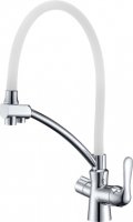 Смеситель Lemark Comfort LM3070C-White для кухни, с подключением к фильтру с питьевой водой купить в интернет-магазине Азбука Сантехники