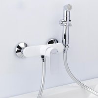 Гигиенический душ Gappo G2048-8, белый/хром купить в интернет-магазине Азбука Сантехники