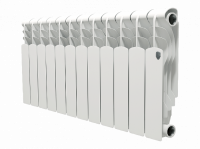 Радиатор биметаллический RoyalThermo Revolution Bimetall 350 белый, 12 секций купить в интернет-магазине Азбука Сантехники