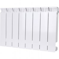 Радиатор биметаллический STOUT Style 350, 8 секций, белый (RAL 9010) купить в интернет-магазине Азбука Сантехники