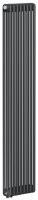 Радиатор стальной трубчатый RIFAR TUBOG VENTIL 3180-08-DV1, с нижним подключением, цвет-Титан матовый купить в интернет-магазине Азбука Сантехники