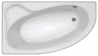 Акриловая ванна угловая Santek Эдера L, асимметричная, 170 см купить в интернет-магазине Азбука Сантехники