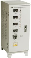 Стабилизатор напряжения IEK СНИ3 электромеханический 6кВА 3 × 9А, входное напряжение 160-250В купить в интернет-магазине Азбука Сантехники