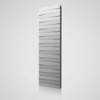 Радиатор биметаллический Royal Thermo PianoForte Tower 200 Silver Satin 18 секций (серебристый) купить в интернет-магазине Азбука Сантехники