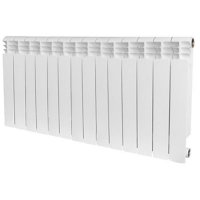 Радиатор биметаллический STOUT Vega 500 BM, 14 секций, белый купить в интернет-магазине Азбука Сантехники