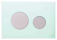 Кнопка смыва TECE Loop Modular 9240664 кнопка — белая антибактериальная, стекло — на выбор купить в интернет-магазине Азбука Сантехники