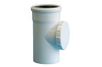 Ревизия канализационная бесшумная Политэк Ø 110 мм, белая купить в интернет-магазине Азбука Сантехники