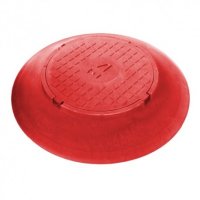 Люк-переходник полимерпесчаный конусный для колодца (красный) купить в интернет-магазине Азбука Сантехники