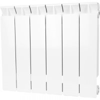 Радиатор биметаллический STOUT Style 350, 6 секций, белый (RAL 9010) купить в интернет-магазине Азбука Сантехники