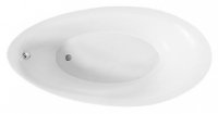 Акриловая ванна Villeroy & Boch Aveo new generation UBQ194AVE9T1V-96 star white, бесшовная, овальная, 190 см купить в интернет-магазине Азбука Сантехники