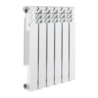 Радиатор биметаллический ROMMER Optima Bm 500, 10 секций, белый (RAL 9016) купить в интернет-магазине Азбука Сантехники