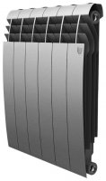 RoyalThermo BiLiner 500 Silver Satin радиатор биметаллический серебристый, 10 секций купить в интернет-магазине Азбука Сантехники