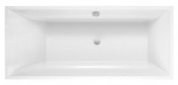 Акриловая ванна Villeroy & Boch Squaro UBQ170SQR2V-96 star white, прямоугольная, 170 см купить в интернет-магазине Азбука Сантехники