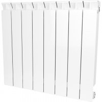 Радиатор биметаллический STOUT Style 500, 8 секций, белый (RAL 9010) купить в интернет-магазине Азбука Сантехники