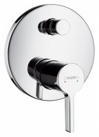 Смеситель Hansgrohe Metris S 31465000 для ванны с душем купить в интернет-магазине Азбука Сантехники