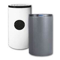 Емкостный водонагреватель BAXI UBT 100 (100 л, 24,2 кВт) серый купить в интернет-магазине Азбука Сантехники
