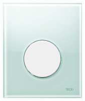 Кнопка смыва TECE Loop Urinal 9242651 зеленое стекло, кнопка — белая купить в интернет-магазине Азбука Сантехники