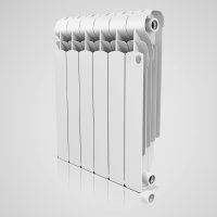 Радиатор алюминиевый RoyalThermo Indigo 2.0 500 белый, 12 секций купить в интернет-магазине Азбука Сантехники
