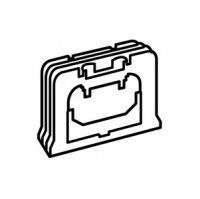 Legrand Valena Слоновая кость Элемент для стыковки коробок накладного монтажа купить в интернет-магазине Азбука Сантехники