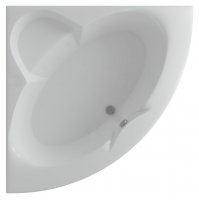 Акриловая ванна угловая Акватек Поларис – 1, четверть круга, 140,5 см купить в интернет-магазине Азбука Сантехники