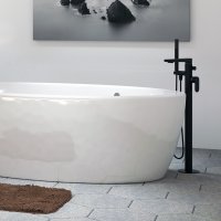 Смеситель напольный для ванны WasserKRAFT Elbe 7421 купить в интернет-магазине Азбука Сантехники