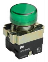 IEK Индикатор LAY5-BU63 зеленого цвета d22мм купить в интернет-магазине Азбука Сантехники