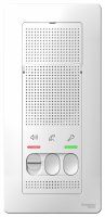 Schneider Electric Blanca Белый Переговорное устройство настенный монтаж 4,5В купить в интернет-магазине Азбука Сантехники