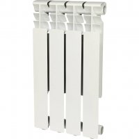 Радиатор алюминиевый ROMMER Optima 500, 4 секции, белый (RAL 9016) купить в интернет-магазине Азбука Сантехники