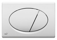 Кнопка смыва AlcaPlast ALCA M70 белая купить в интернет-магазине Азбука Сантехники