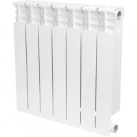 Радиатор биметаллический STOUT Space 500, 7 секций, белый (RAL 9016) купить в интернет-магазине Азбука Сантехники
