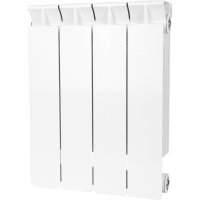 Радиатор биметаллический STOUT Style 350, 4 секции, белый (RAL 9010) купить в интернет-магазине Азбука Сантехники