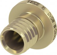 Заглушка TECE TECEflex Ø 16 мм, латунь купить в интернет-магазине Азбука Сантехники