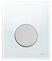 Кнопка смыва TECE Loop Urinal 9242659 белое стекло, кнопка — хром матовый купить в интернет-магазине Азбука Сантехники