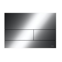 Панель смыва TECE TECEsquare II, металл, PVD Polished Black Chrome купить в интернет-магазине Азбука Сантехники