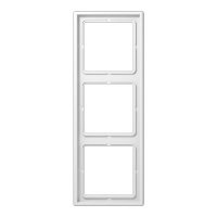 Jung LS 990 Белый Рамка 3-постовая купить в интернет-магазине Азбука Сантехники