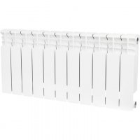 Радиатор биметаллический STOUT Space 500, 11 секций, белый (RAL 9016) купить в интернет-магазине Азбука Сантехники