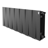 Радиатор биметаллический RoyalThermo PianoForte 300 Noir Sable 14 секций (черный) купить в интернет-магазине Азбука Сантехники