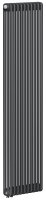 Радиатор стальной трубчатый RIFAR TUBOG VENTIL 3180-10-DV1, с нижним подключением, цвет-Титан матовый купить в интернет-магазине Азбука Сантехники