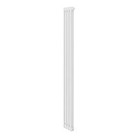 Дизайн-радиатор Royal Thermo Insignia VC2180 - 04 секции, RAL9016 (белый) с нижним подключением купить в интернет-магазине Азбука Сантехники