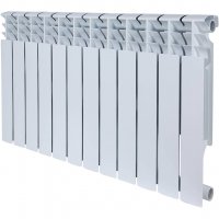 Радиатор биметаллический ROMMER Plus Bm 500, 12 секций, белый (RAL 9016) купить в интернет-магазине Азбука Сантехники
