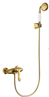 Смеситель для душа Grohenberg GB9001 с ручным душем, золото купить в интернет-магазине Азбука Сантехники